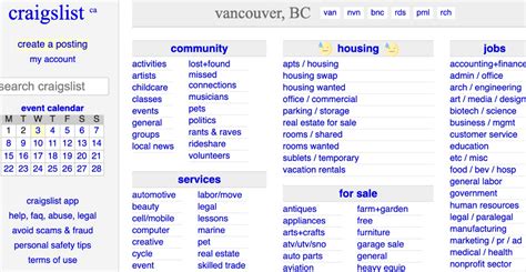 craigslist greater vancouver|vancouver rent craigslist.